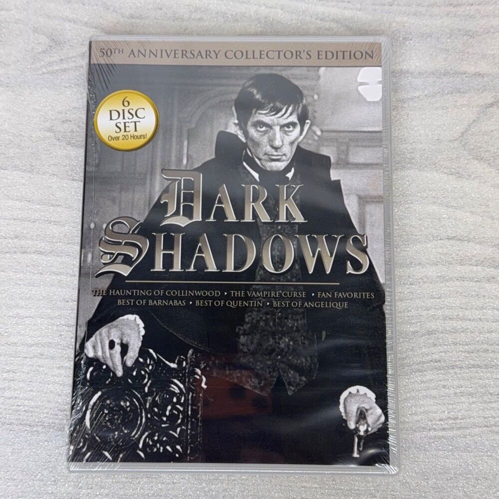Dark Shadows - 50th Anniversary Collectors Edition (DVD, 2016, 6-Discs) NEW B